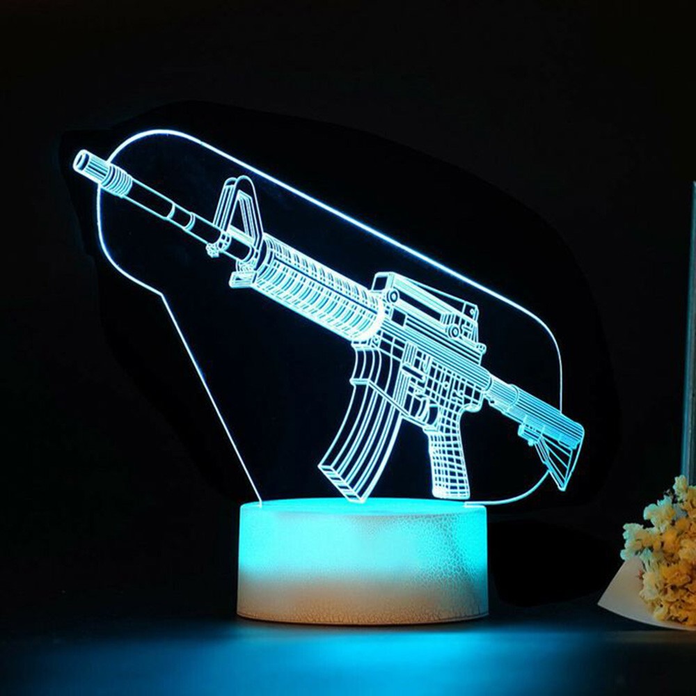 Jeu fusil 3d Led veilleuse jeu - Accessories For Your Gaming Room avis et prix